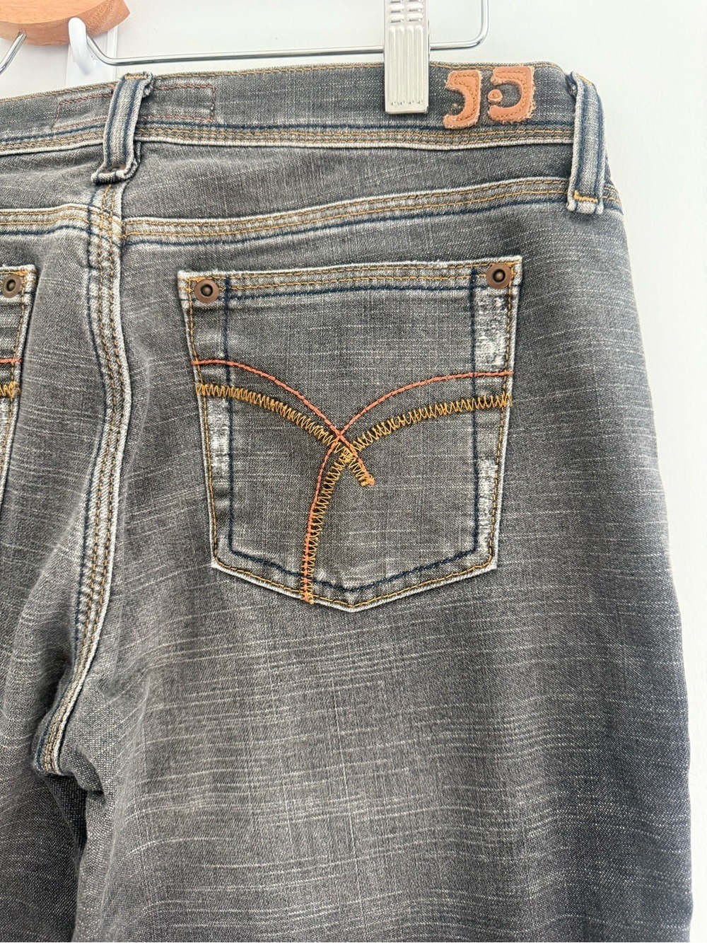 Joe’s Vintage Style Straight Boot Cut Jeans Black Washed Size 29 - Picture 12 of 12